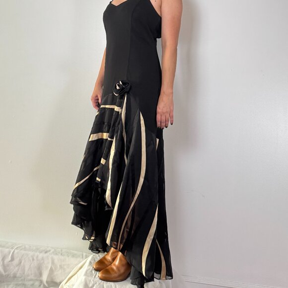 Vintage JOSEPH RIBKOFF Party Dress - Size 12 - Picture 6 of 12
